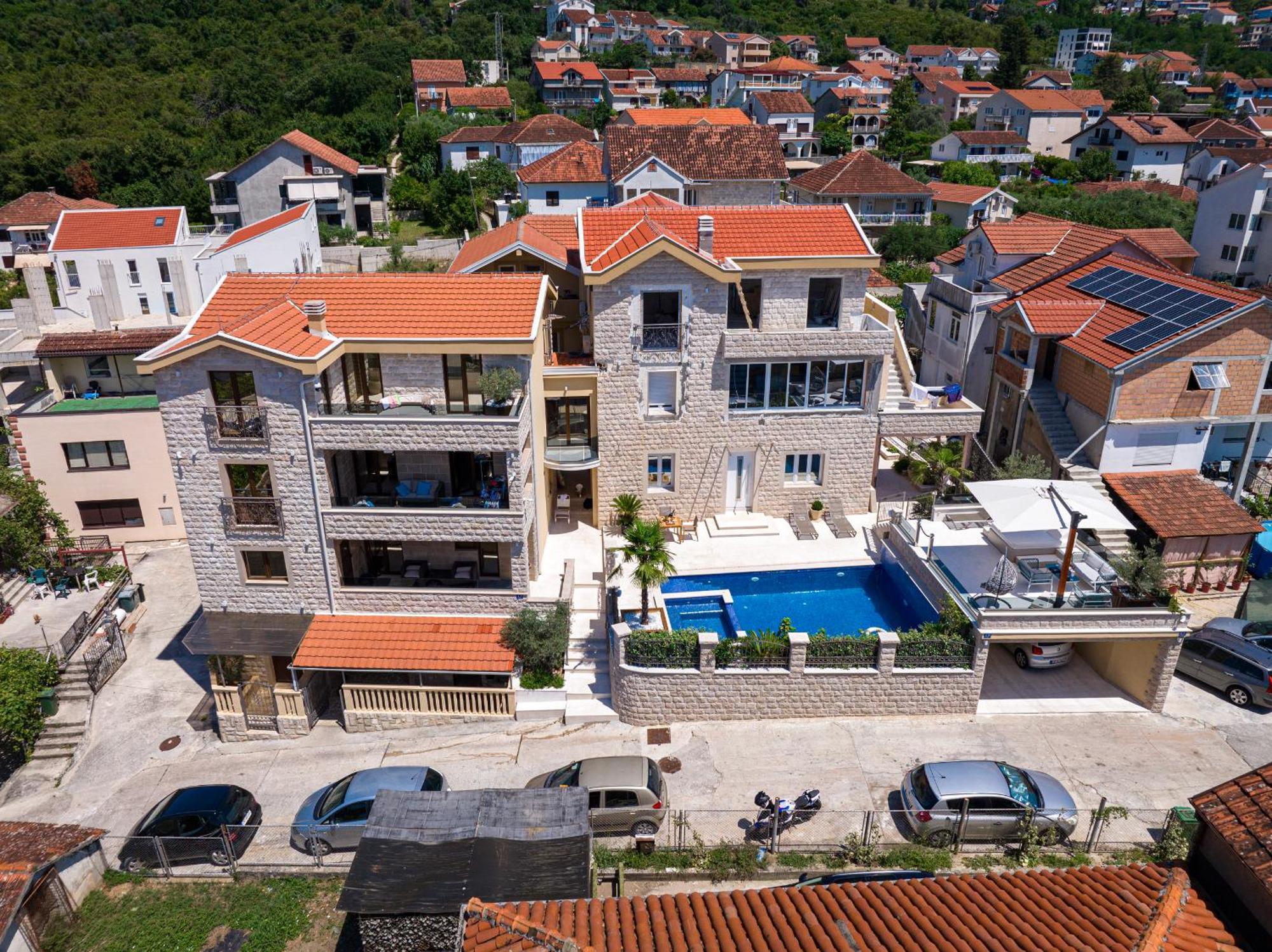 Raicevic Residence Тиват Экстерьер фото